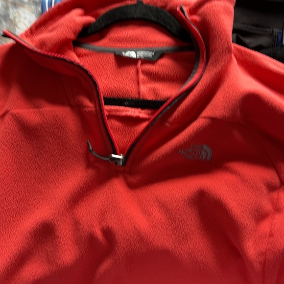 The North Face XLG. Orange & Gray fleece - Picture 6 of 7